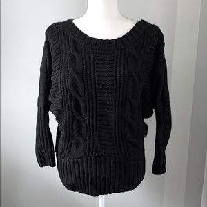 Black Wool Sweater